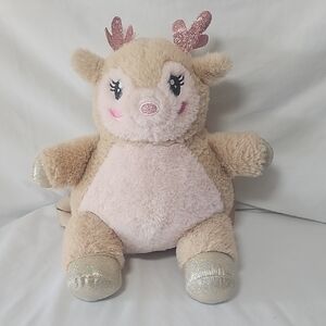 Wonder Nation Beige  Plush Reindeer Backpack